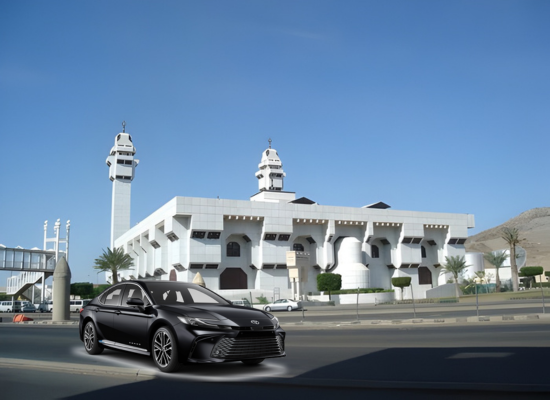 taxi fare from harm to masjid ayesha