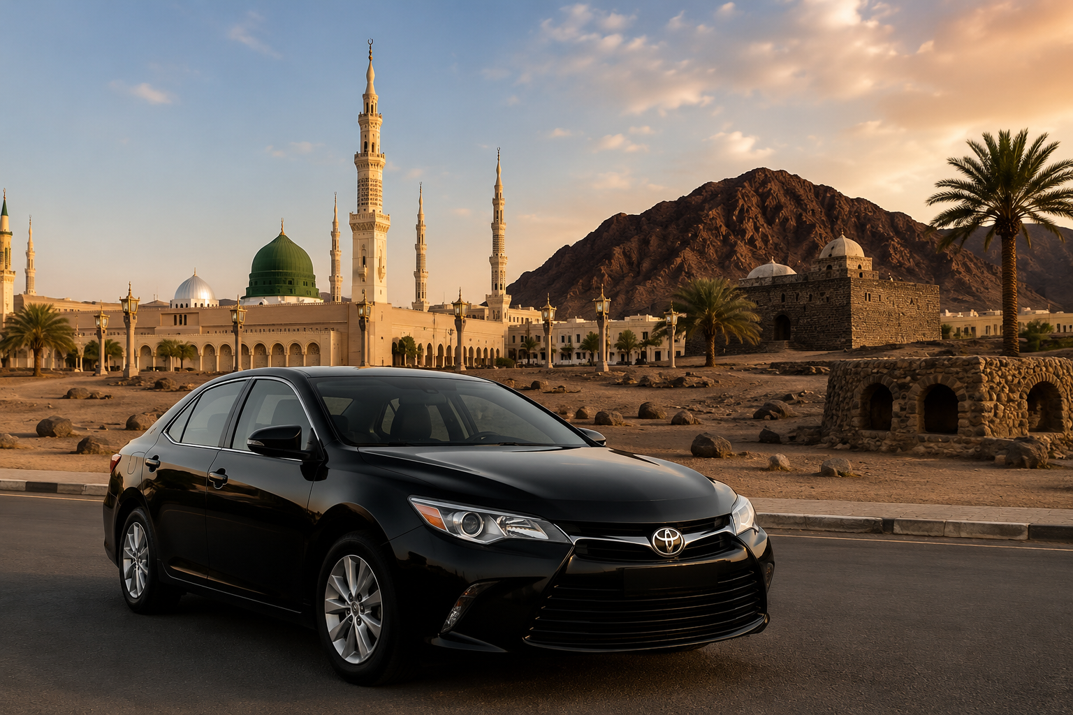 madinah ziyarat taxi service or fare