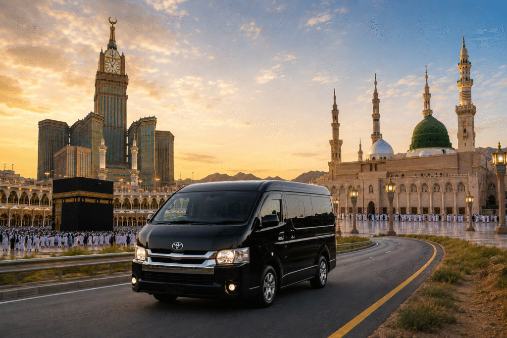 makkah to madinah hiace