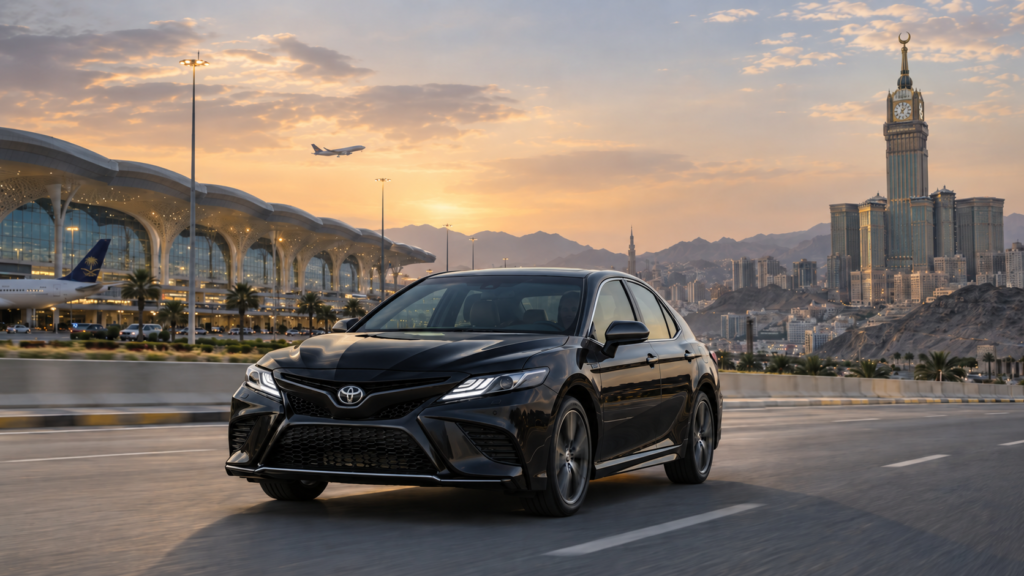 jeddah airport to makkah camry umrah taxi