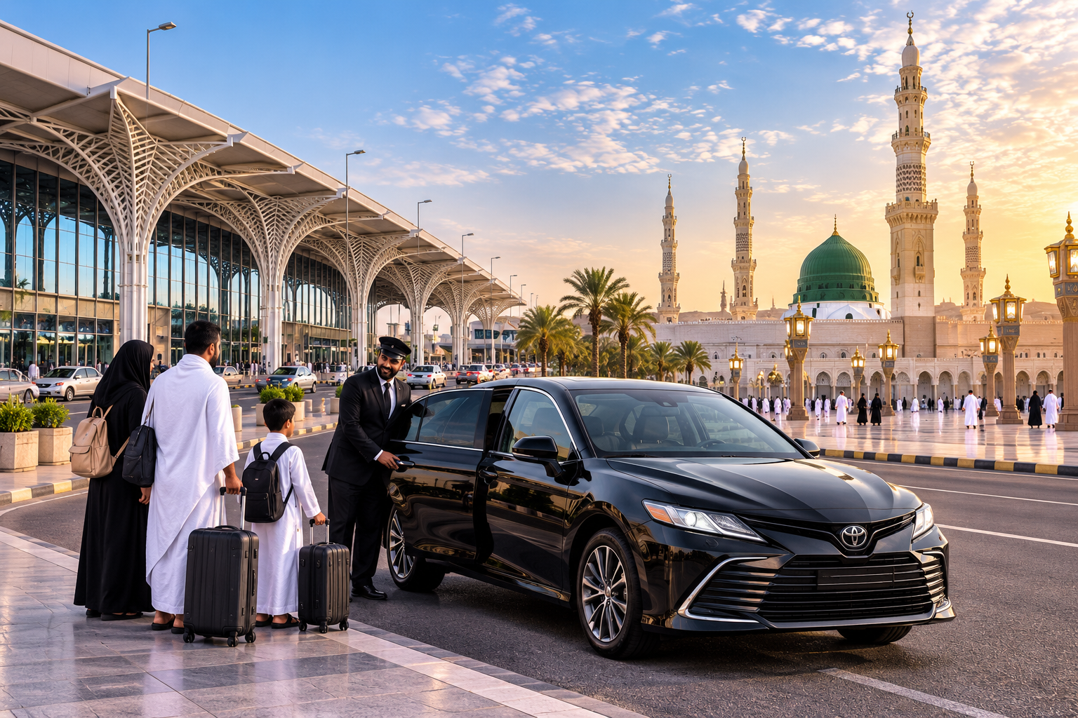 madinah ziyarat taxi service or fare