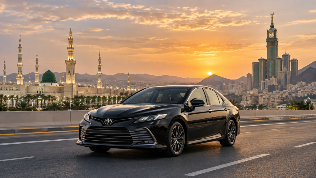 madinah to makkah camry umrah taxi