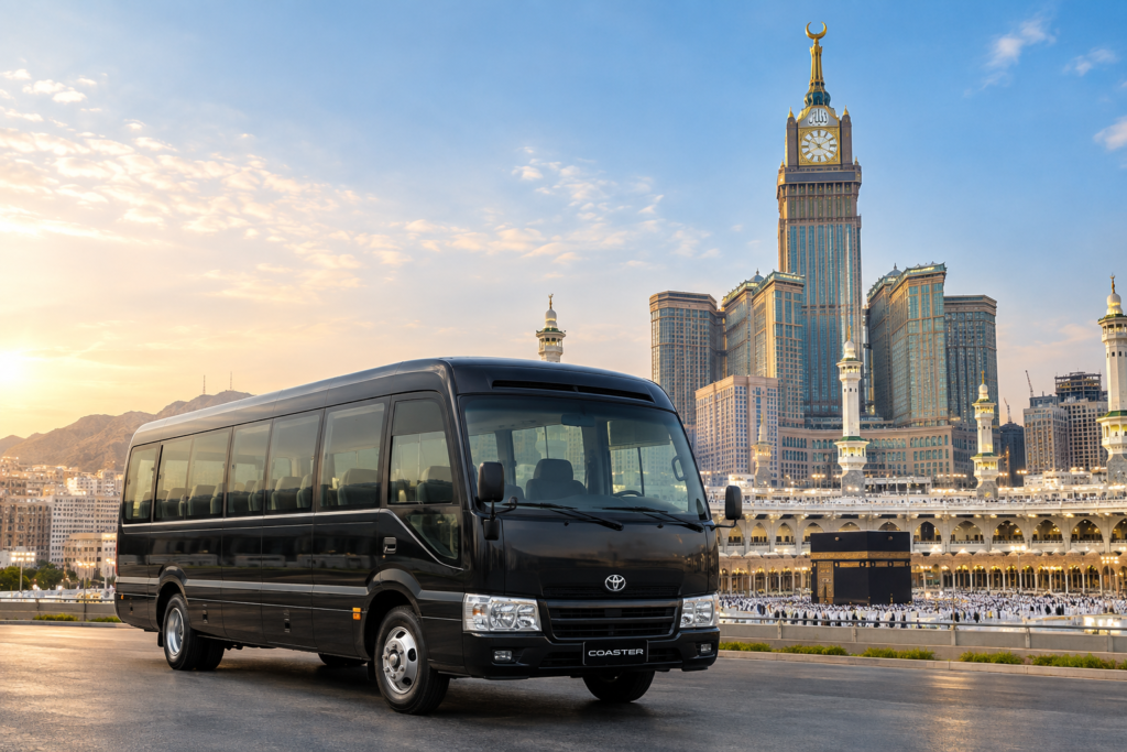 what is included in group umrah coaster