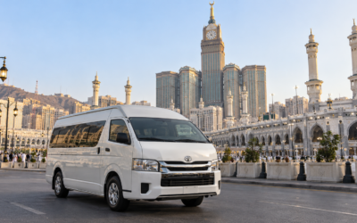 12-Seater Toyota Hiroof or Hiace for Umrah Groups in Makkah
