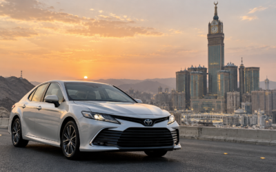 4-Seater Private Toyota Camry Umrah Taxi Service in Makkah