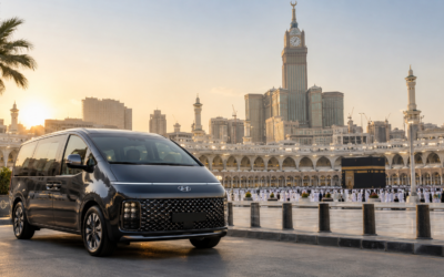 7-Seater Hyundai Staria Umrah Taxi for Families in Makkah